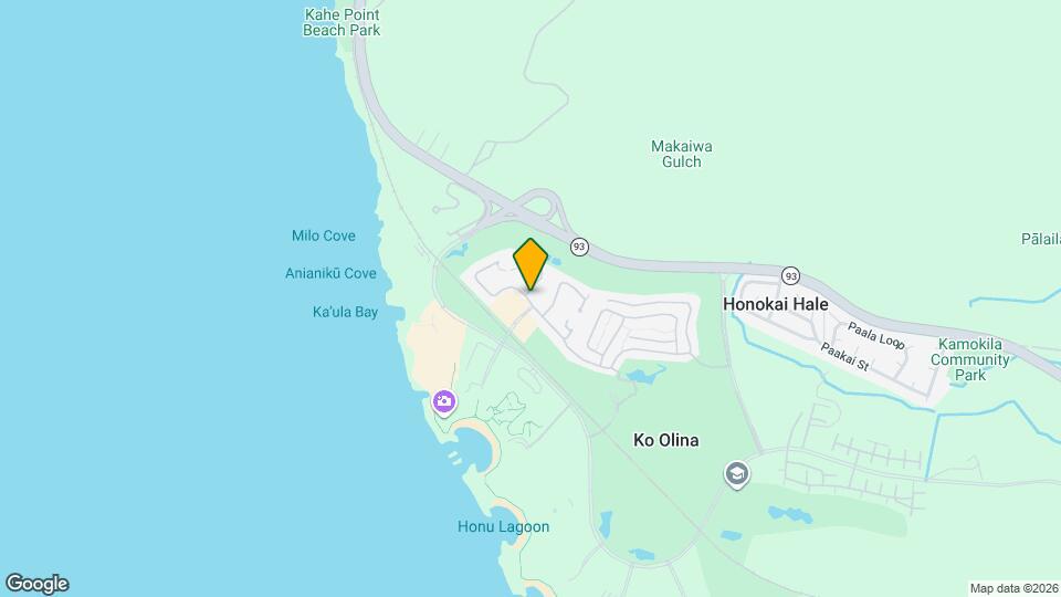 1102-1102 Olani St Map and Location Details