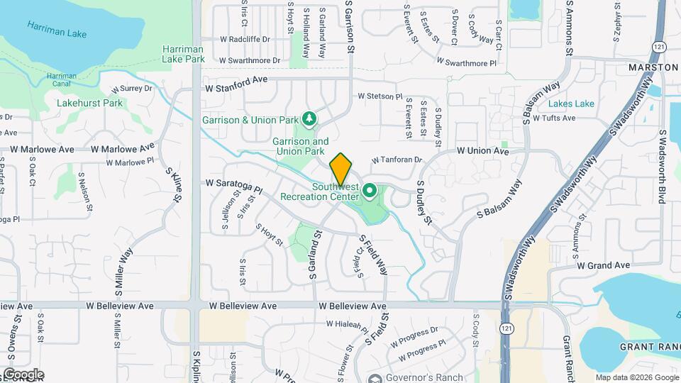 4792 S Gar Way Map and Location Details