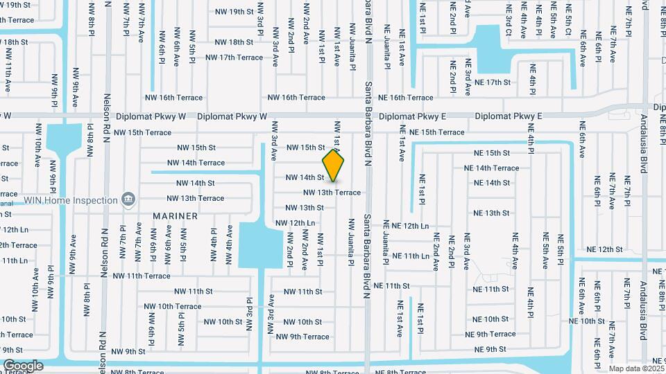 103 NW 13th Terrace Map and Location Details
