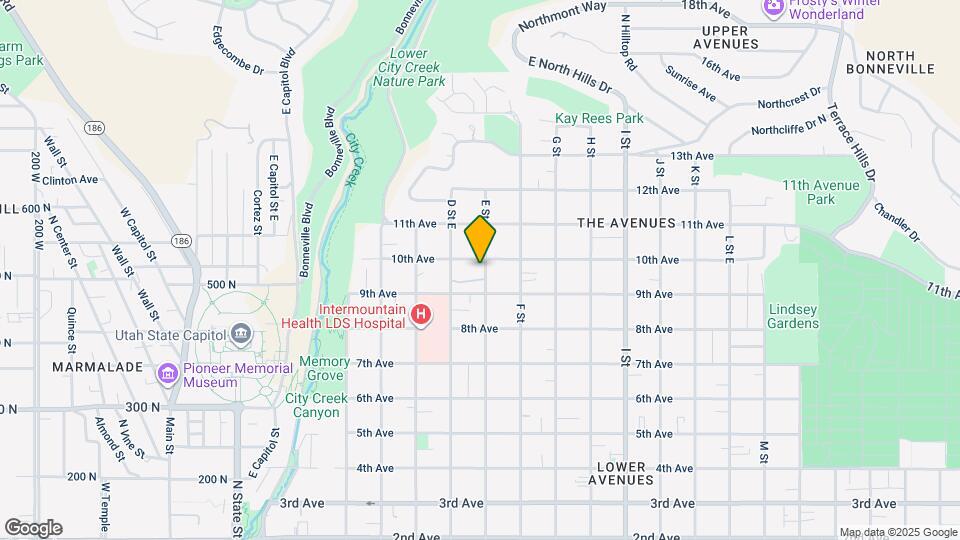 475 N St E Map and Location Details