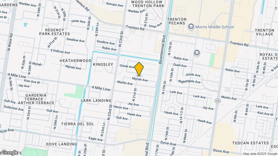 2028 Mynah Ave Map and Location Details