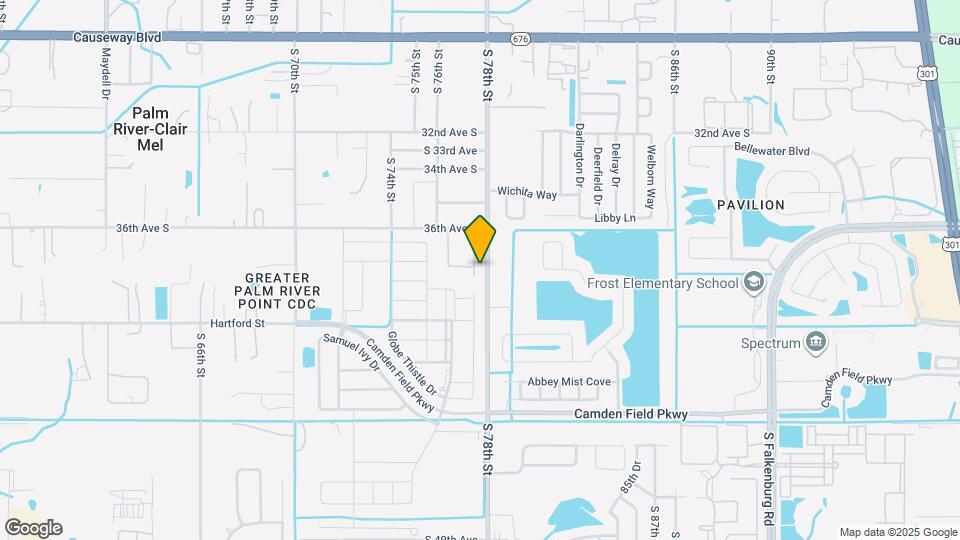 3680 Brownsville Pl Map and Location Details