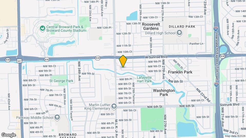 2987 NW 9th St Map and Location Details