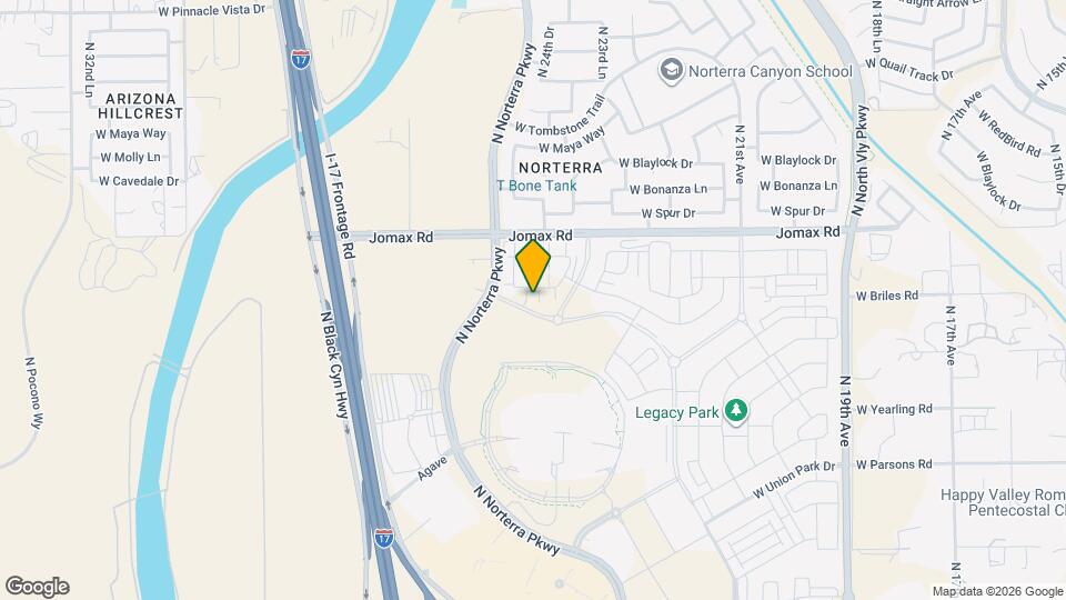 2451 W Maximo Wy Map and Location Details