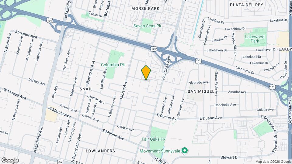 713 San Conrado Terrace Map and Location Details
