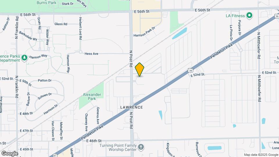 9025 S Eldorado Dr Map and Location Details