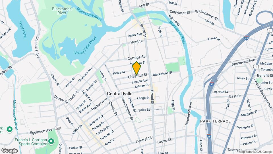 64 Chestnut St-Unit -1F Map and Location Details