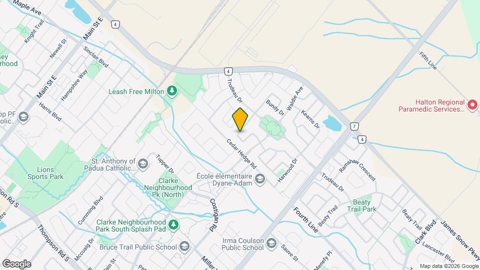 381 Baverstock Crescent Map and Location Details