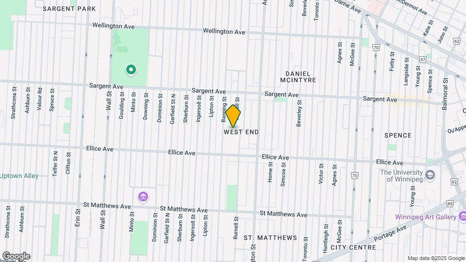 580 Burnell St Map and Location Details