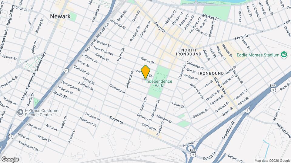 96 Nichols St, Unit 2nd floor Map and Location Details
