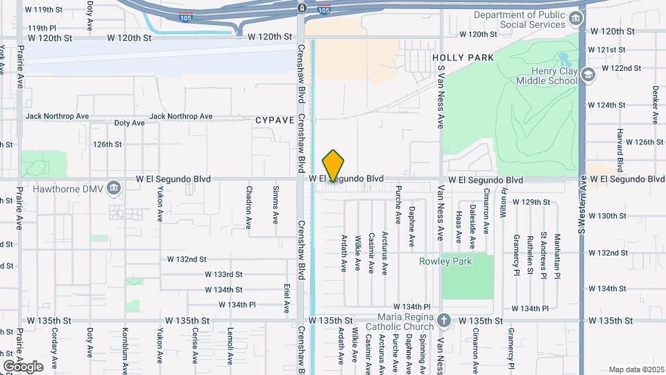 2916 W El Segundo Blvd Map and Location Details