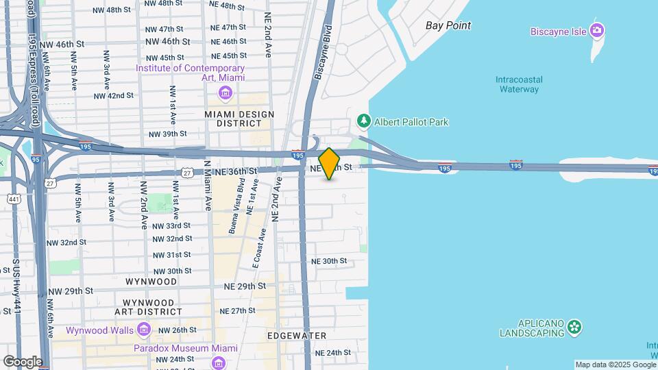 441 NE 35th St Map and Location Details