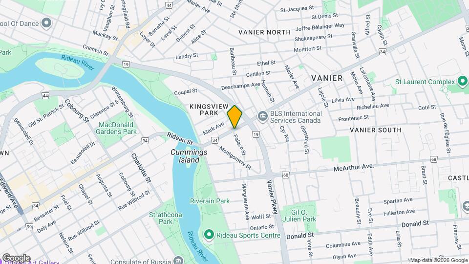 281 Palace St Map and Location Details