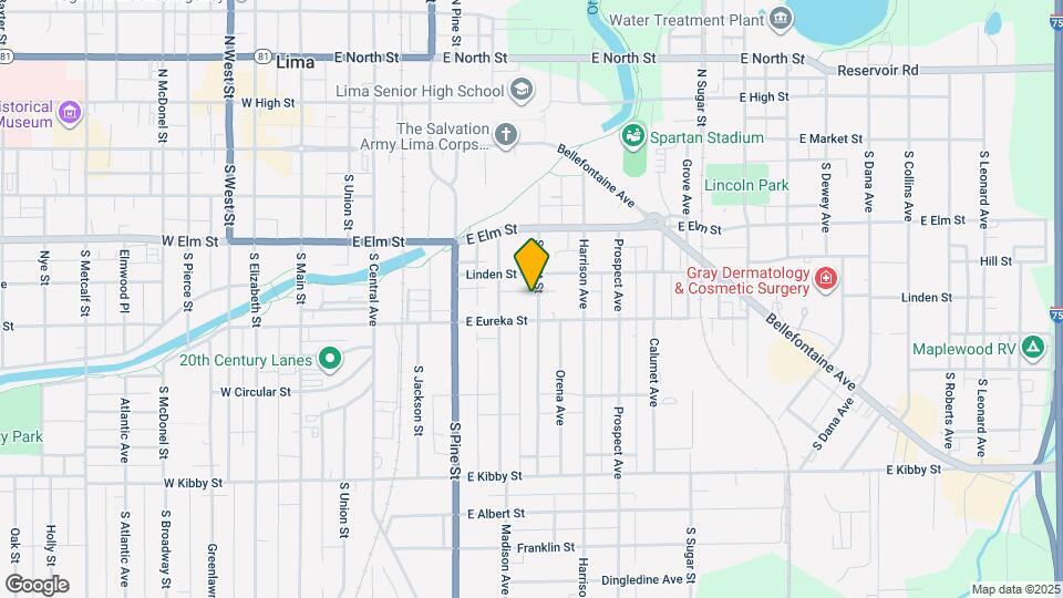 324 S Scott St Map and Location Details