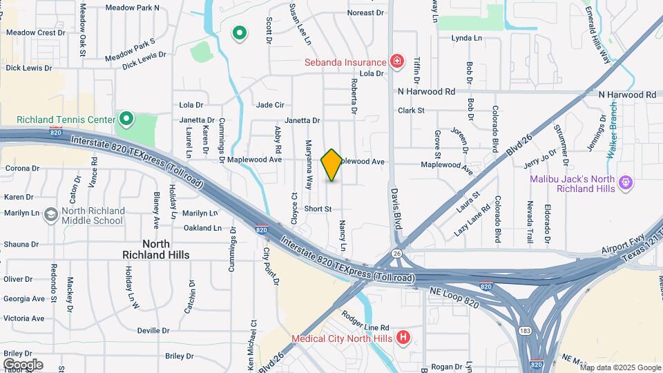 4920 Susan Lee Ln Map and Location Details