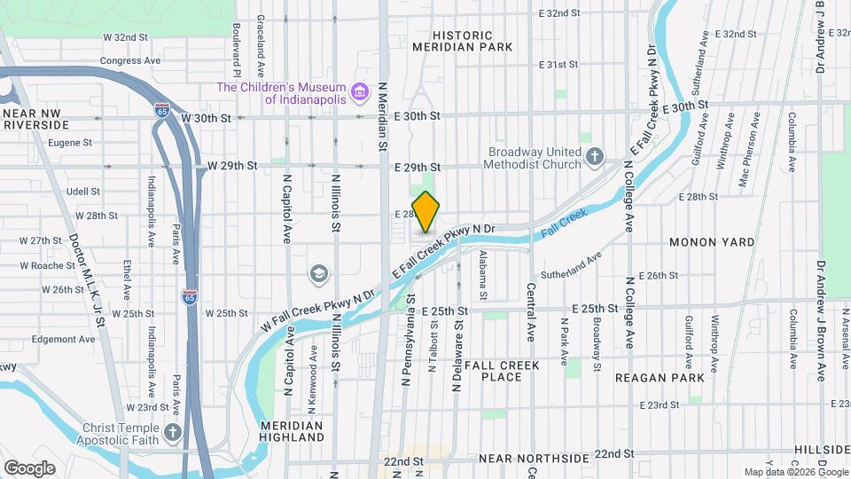 116 E 27th St, Unit C Map and Location Details