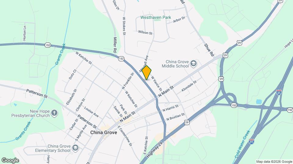 214 W Church St Map and Location Details