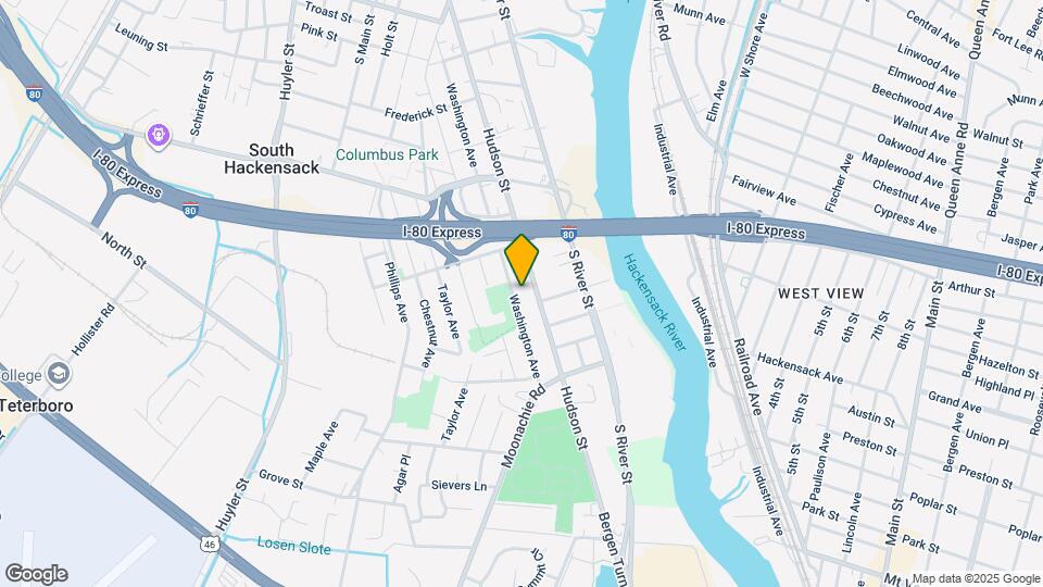 417 Hudson St Map and Location Details