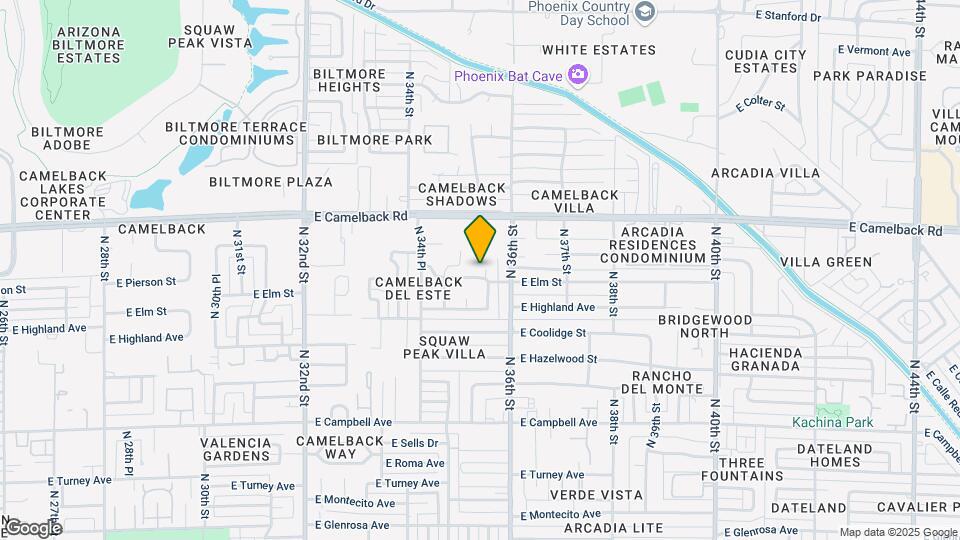 3534 E Elm St Map and Location Details