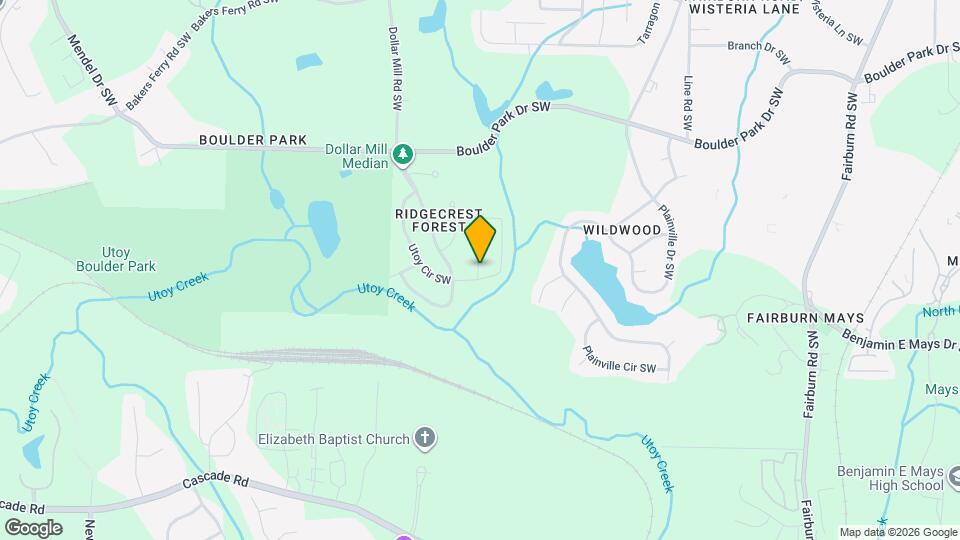 722 Utoy Cir SW Map and Location Details