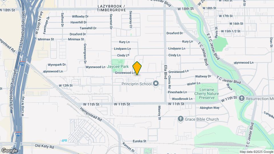 3316 Timbergrove Heights St. Map and Location Details