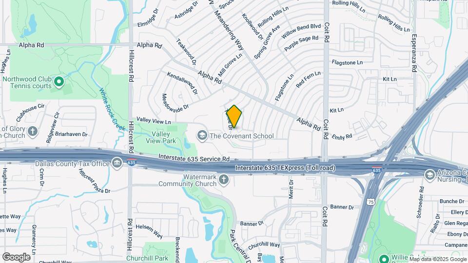 13104 Tahoe Dr Map and Location Details