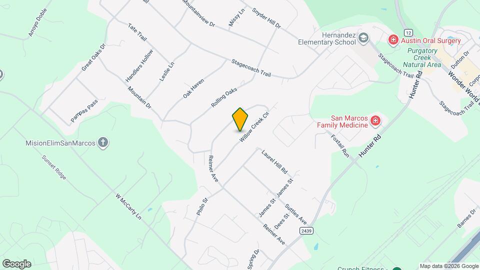 904 Willow Creek Cir Map and Location Details
