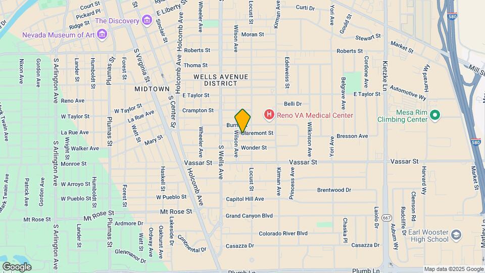 420 Claremont St Map and Location Details