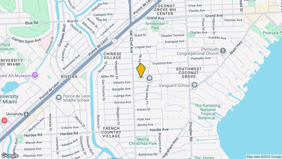 4145 Pamona Ave Mapa y Detalles de la Ubicación