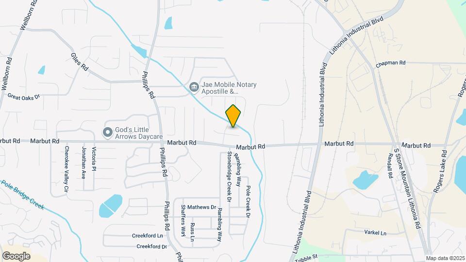 6458 Bedford Ln Map and Location Details