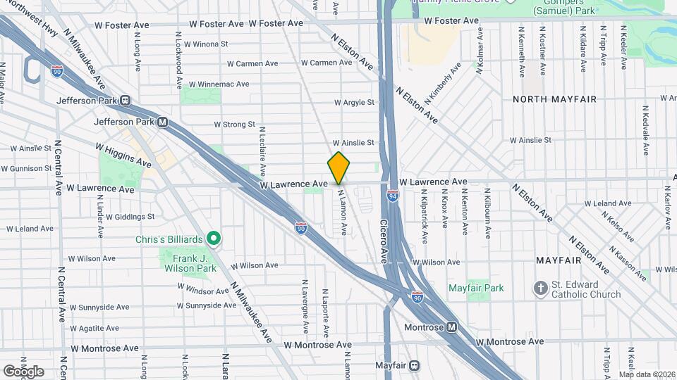 4850 N Lamon Ave Map and Location Details