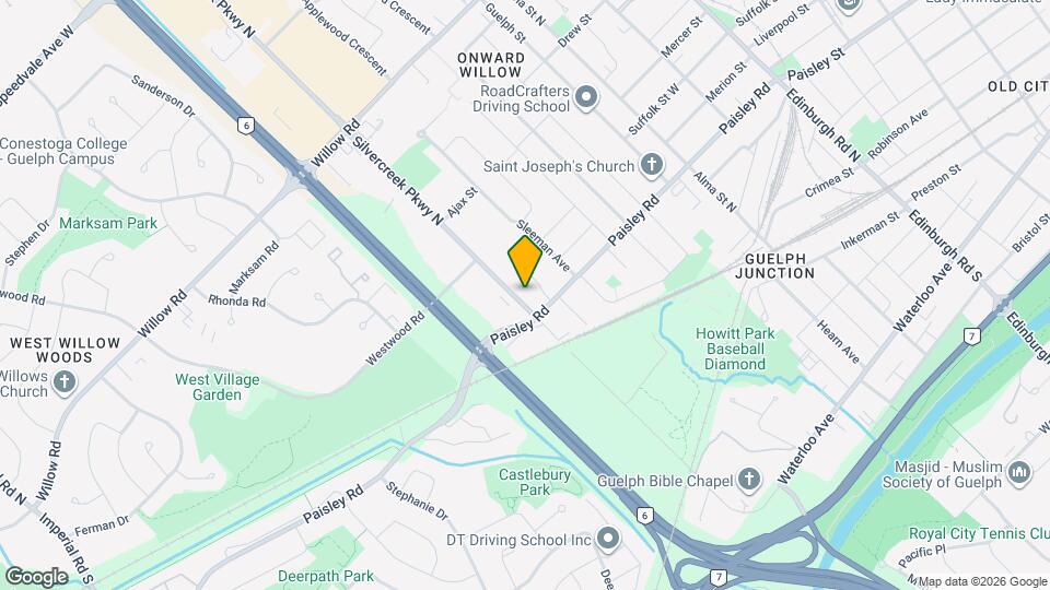 39 Silvercreek Pkwy N Map and Location Details
