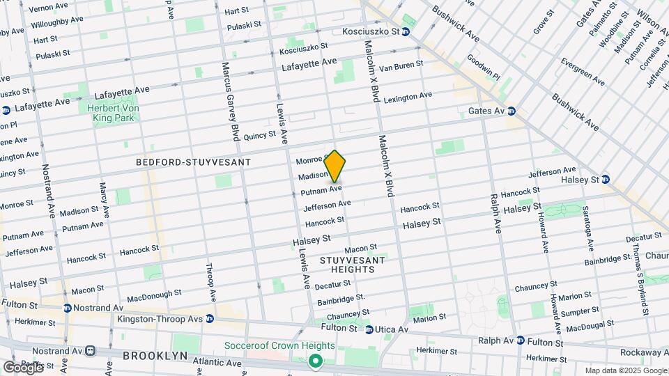 716 Putnam Ave Mapa y Detalles de la Ubicación