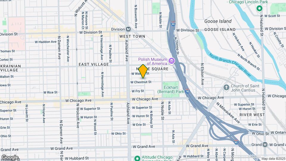 1508 W Chestnut St Mapa y Detalles de la Ubicación