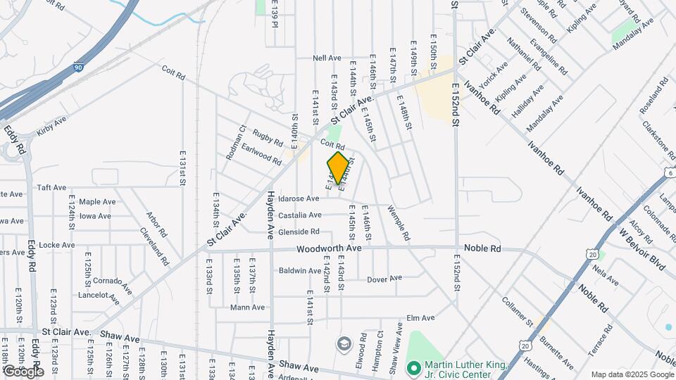 1140 E 144th St Map and Location Details