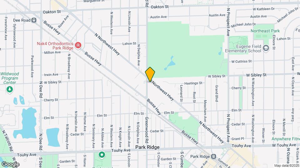 500 N Northwest Hwy Map and Location Details