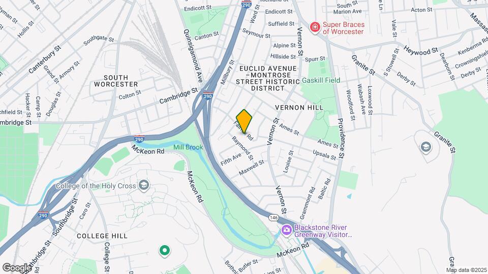 40 Fairfax Rd Mapa y Detalles de la Ubicación