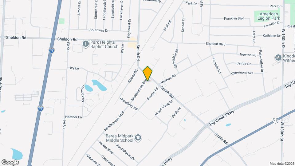 6745 Middlebrook Blvd Map and Location Details