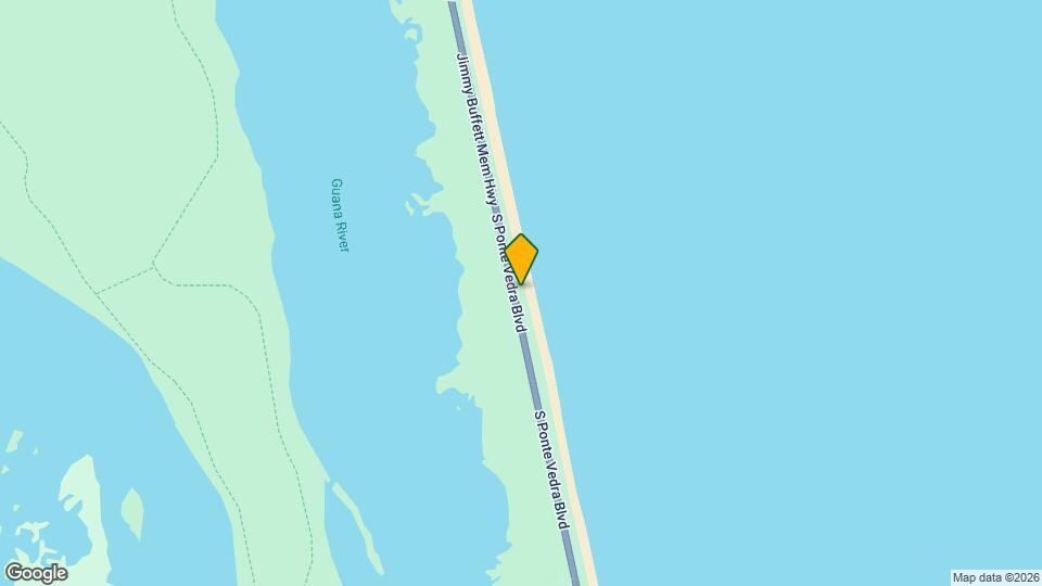 2881 S Ponte Vedra Blvd, Unit SI ID1578417P Mapa y Detalles de la Ubicación