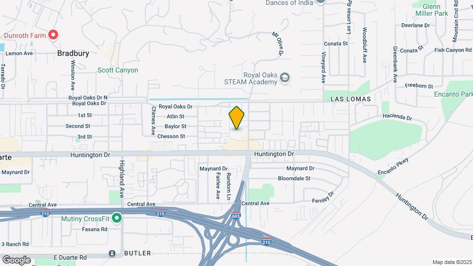 Mount Olive Apartments Map and Location Details