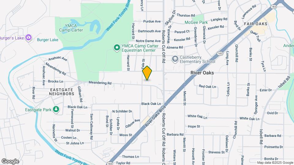 5412 Meandering Rd Map and Location Details