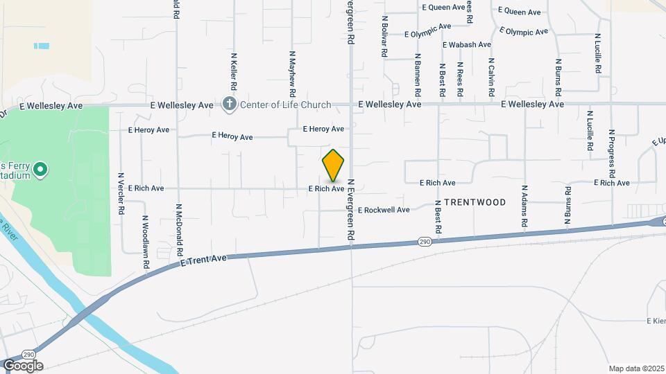 13805 E Rich Ave Mapa y Detalles de la Ubicación