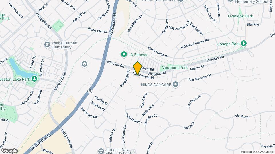 39559 Canary Cir Map and Location Details