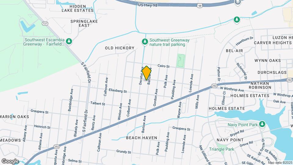 913 Bartow Ave Map and Location Details
