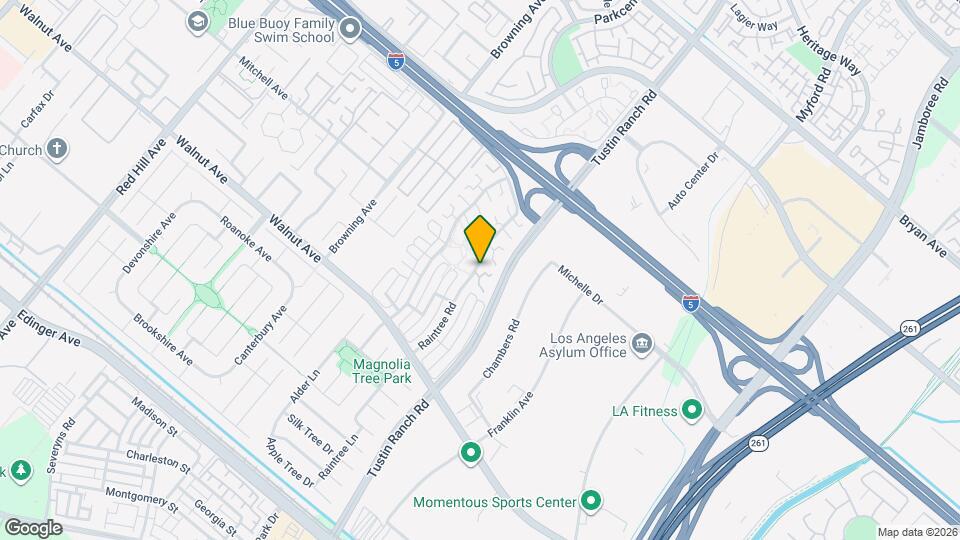 14172 Raintree Rd Map and Location Details