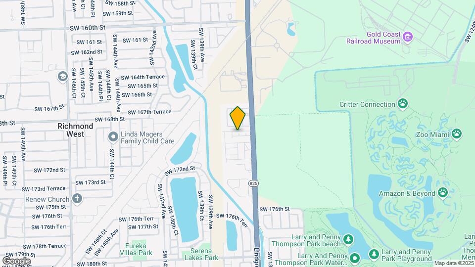 16934 SW 137th Pl Map and Location Details