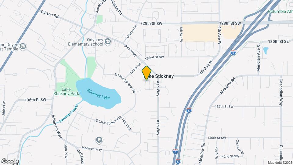 13407 11th Pl W Map and Location Details