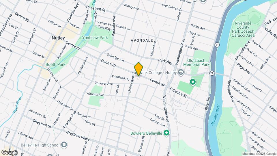 93 Centre St Map and Location Details