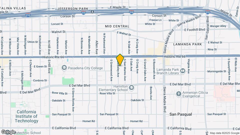 78 S Berkeley Ave Map and Location Details