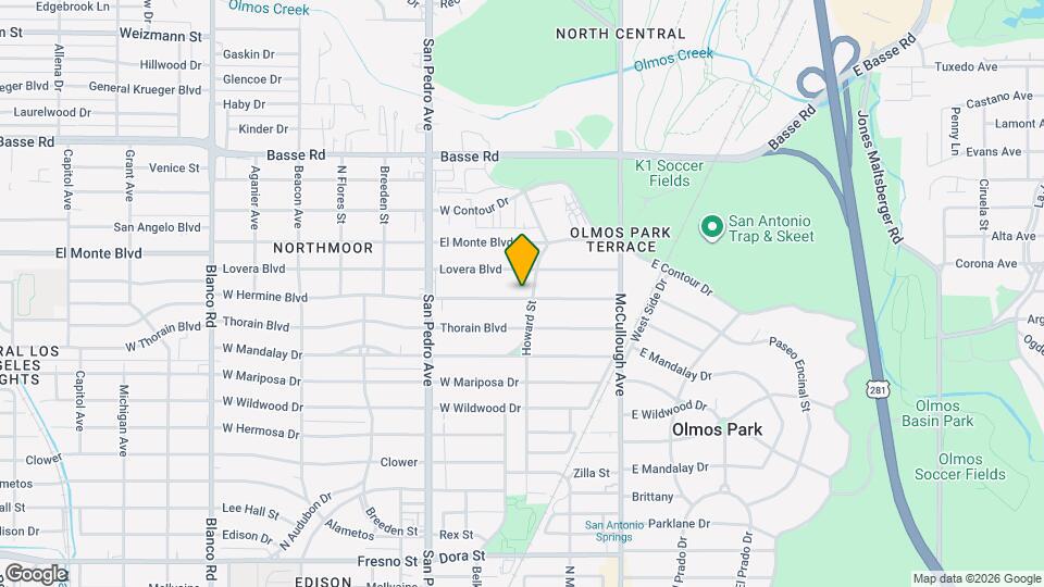 207 W Hermine Blvd Map and Location Details